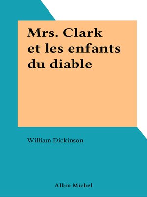 cover image of Mrs. Clark et les enfants du diable